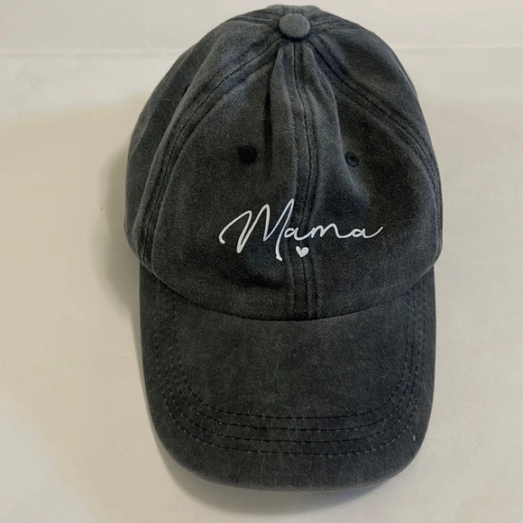 Accessories - Charcoal Gray Mama Hat